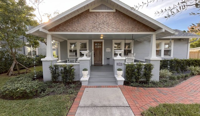 Charming 3-bedroom bungalow in Tampa Heights