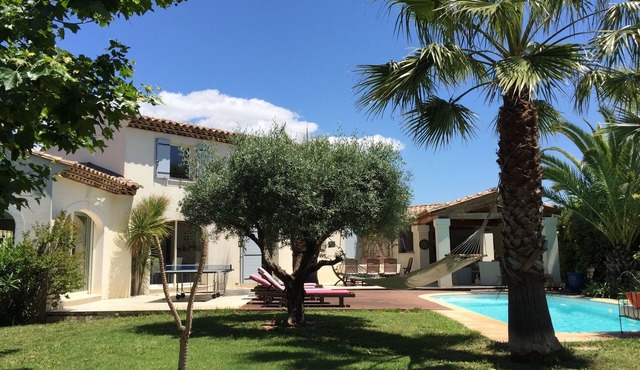 Charming architect's bastide between Montpellier and the sea in Lattes