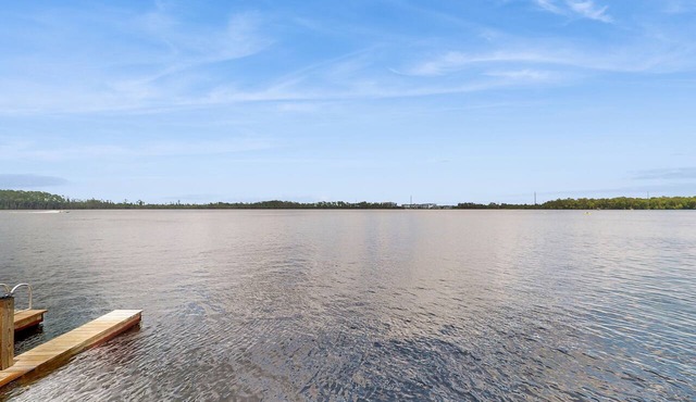 Charming home boasting waterfront views with pool and wifi