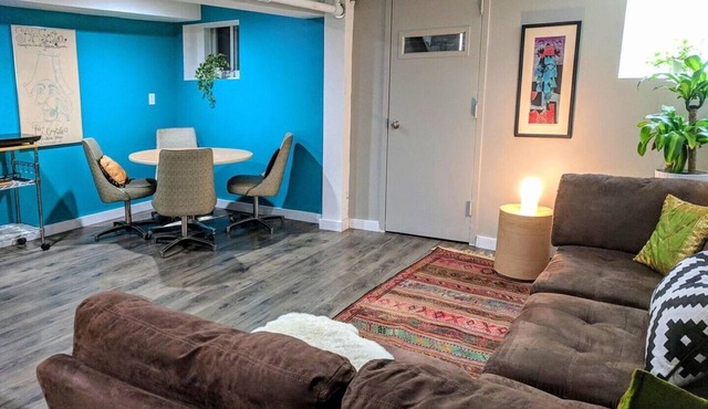 Charming spacious garden level apt