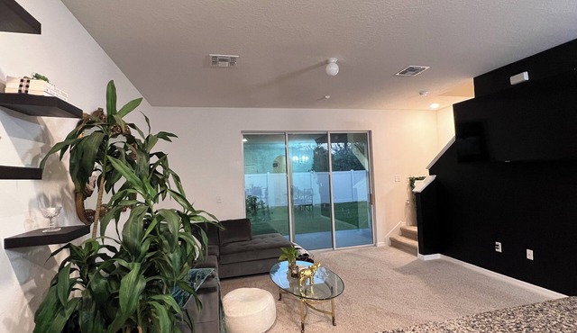 Chic 2-bed 1.5-bath townhouse in a secure community, adventures await nearby!n
