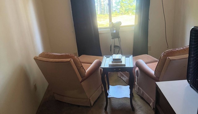 Classic UP Cabin with Lake Views, Lake Views, Fire Pit, Large Yard in Rapid River