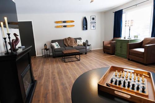 Clear Lake Retreat in West Branch & Game Room