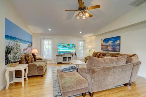 Coastal Family Home w/Game Room in St James City!