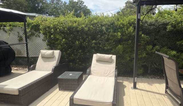 Costal style house with pool and beautiful back yard close to downtown and beach