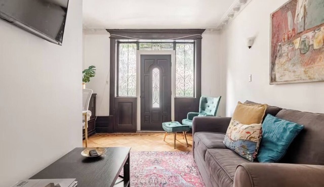 Cozy & Historic Limestone Brooklyn Garden Apartment