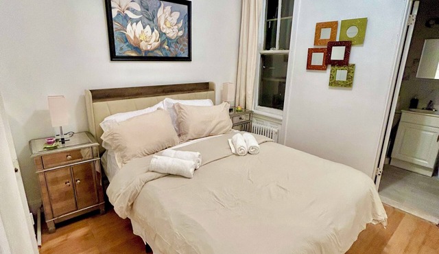 Cozy Private One-Bedroom Apartment Close to Williamsburg Brooklyn
