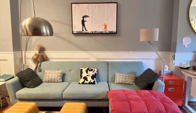 Delightful 3-bedroom townhome with AC in Jersey City, Minutes to Manhattan