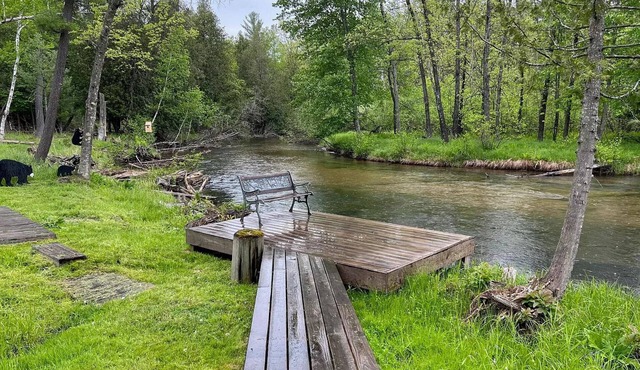 Deluxe Little Manistee River Cabin - Irons, MI