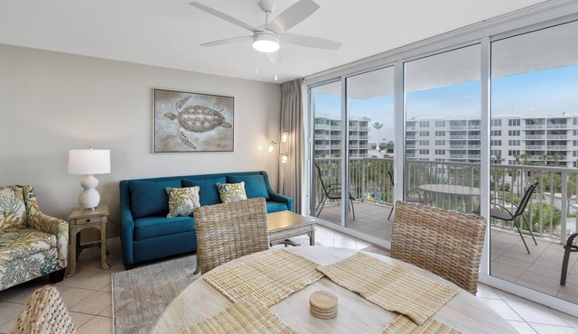 Destin West Resort, Bayside, Corner- 2 Balconies, Bay and Gulf views
