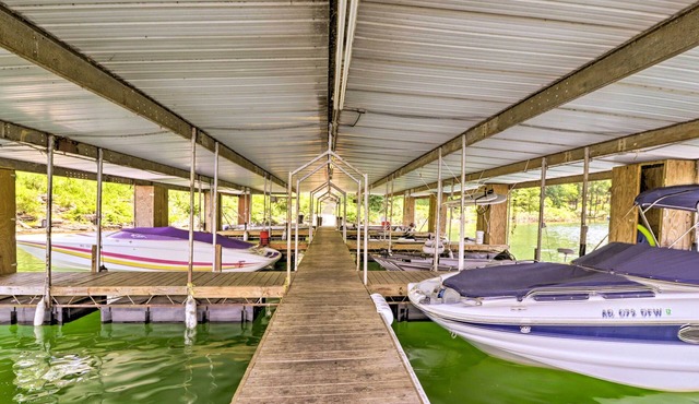 Devil’s Fork Resort Cabin w/Designated Boat Slip! in Greers Ferry