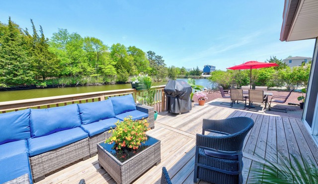 Egret Roost - Waterfront property in Parkertown with access to Barnegat Bay