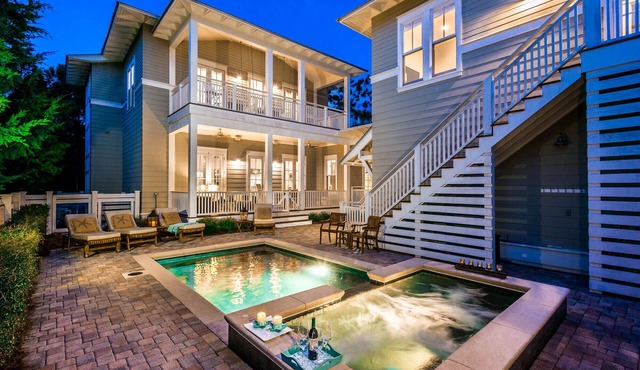 Elegant Getaway with Private Pool, LSV and Beach Club Access