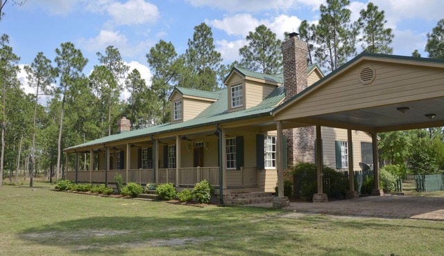 Enjoy your stay on a private, equestrian plantation.