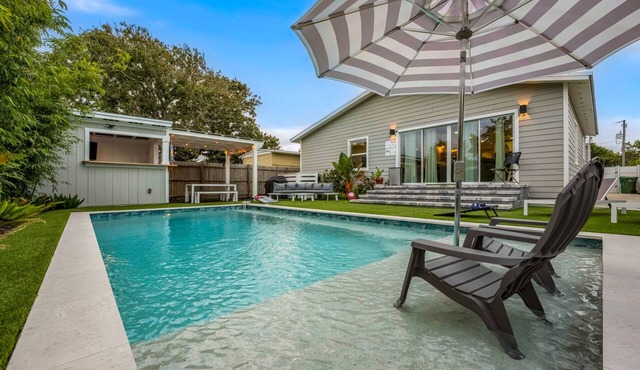 Family Beach Retreat | Pool + Golf Cart