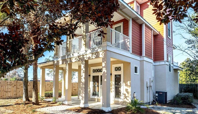 Family-Friendly Beach Home with Playground & BBQ Patio near Panama City Beach Shoreline & Pier Park, Panama City Beach, Florida