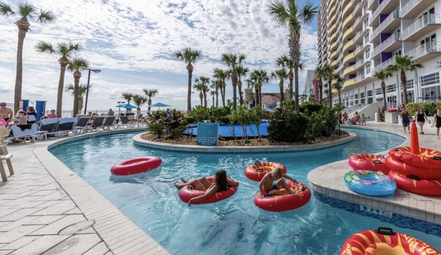 Family-Friendly 2BR Dlx at Ocean Walk—Beach Access, Pools & Lazy River Included!