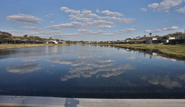 Fantastic 2-level home w/pond views, WiFi, AC, private pool - near theme parks
