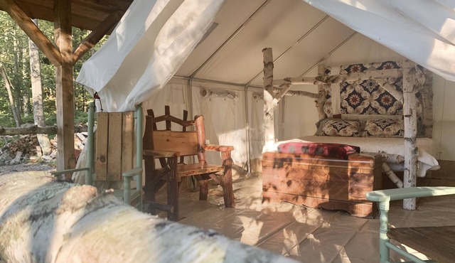 Glamping at Joe's Hideaway at French Woods Farm
