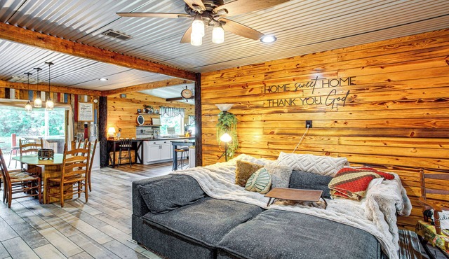 Glamping Cabin on Private Pond w/Deck