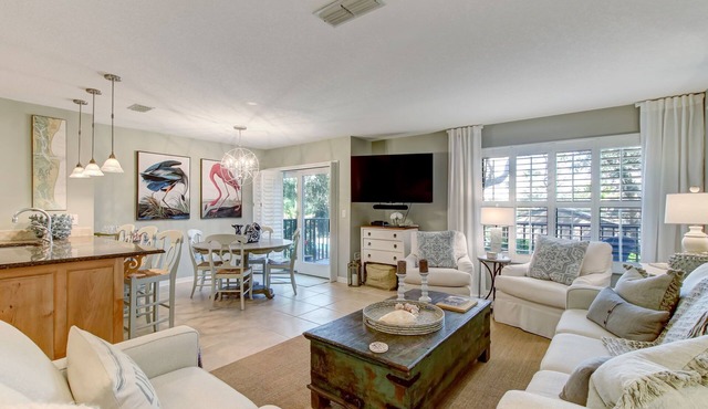 Gorgeous 2nd Floor Sailmaker Villa | Private Patio Overlooking Pool | Purchasable Summer Beach Club Access