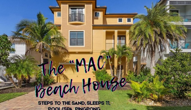 GUEST FAVORITE, PREMIER LOCATION! "The Mac" Beach House! 7 Day+ Discount!