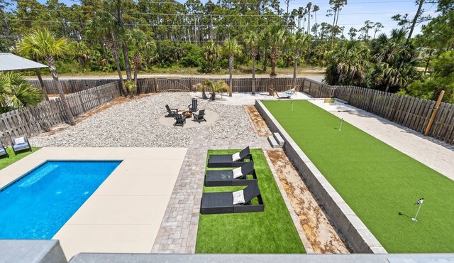 Gulf view, Pet friendly, Firepit, Sleeps 16