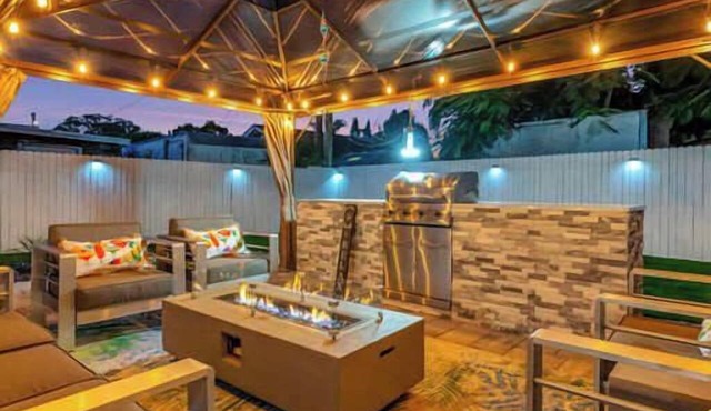 Hot Tub, Mini Golf & Built-in BBQ | Near Downtown!