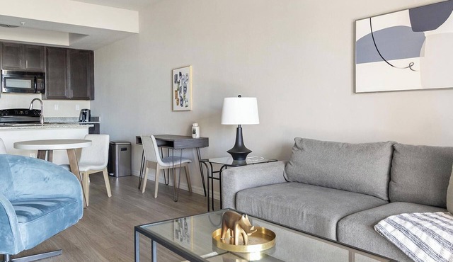 Landing | Modern 1BD, Pool, Courtyard