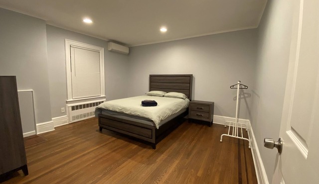 Large private room with work desk and new furniture