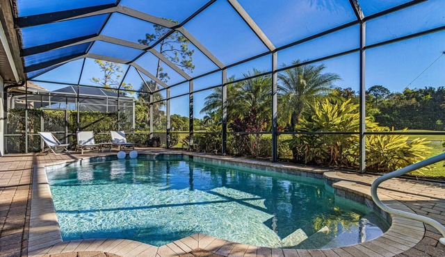 Lely Resort Home Private Pool Player’s Club Access Golf Course View
