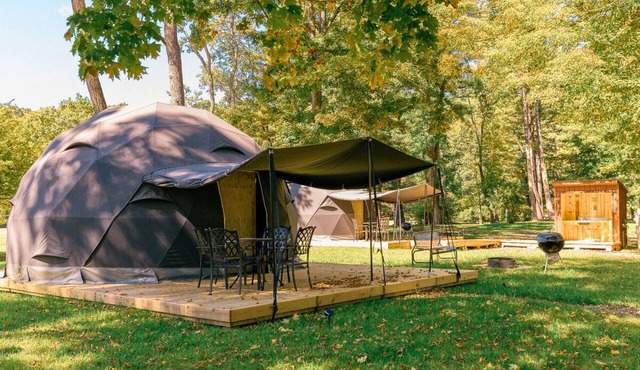 Luxury Catskill Mountains Dome Retreat
