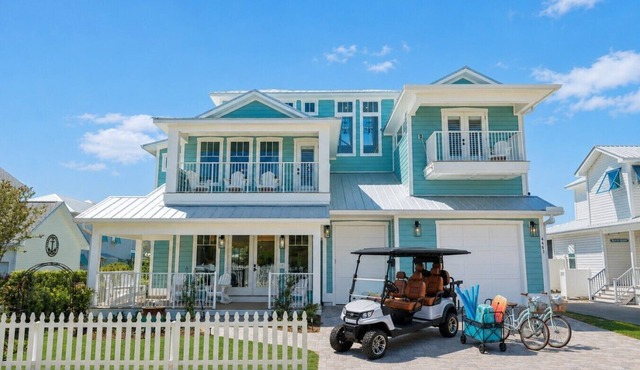 Luxury New Build Steps From The Beach Pool Sleeps11