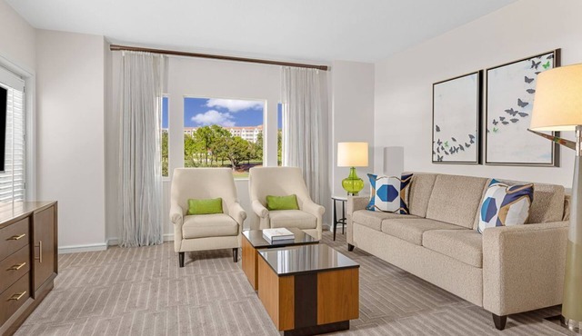 Marriott Cozy 1-bedroom Villa resort with AC, fitness room in charming Orlando