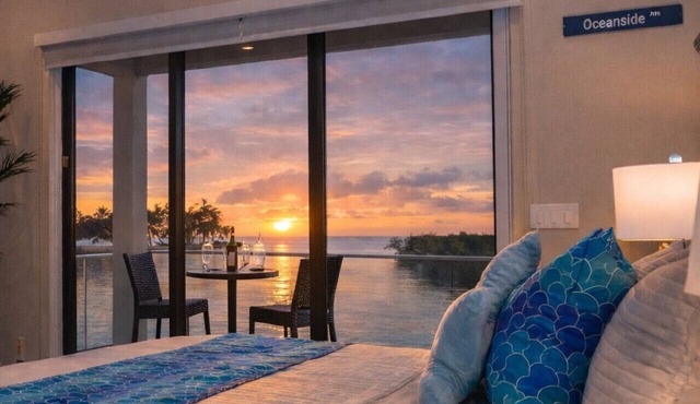 New Oceanfront 5BR+Bonus Room 75’Dock Pool Spa Sunrise Walk to Sombrero Beach