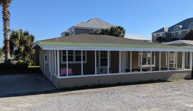 New to VRBO! 2 Bedroom Cottage across the road from uncrowded West End PCB Beach