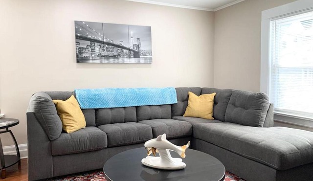 Newly Renovated 2 BR downtown Apt, family getaway.