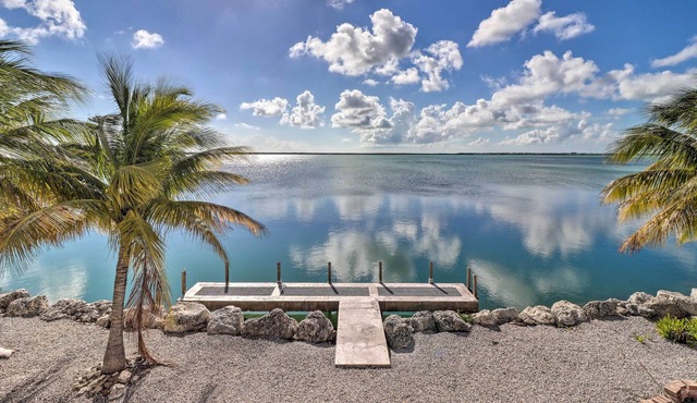 Oceanfront Sugarloaf Key Home w/ Private Dock