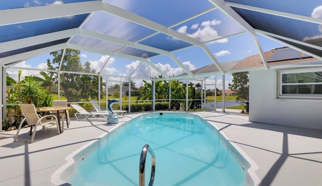 Patio & Grill! Canalfront Rotonda West Golf Escape
