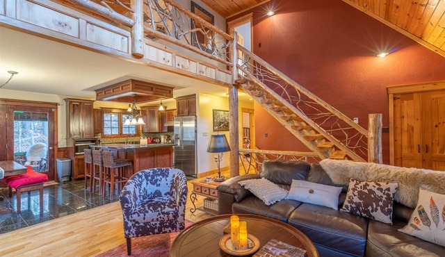 Pet-Friendly Adirondack Retreat | Hot Tub, Fire Pit near Whiteface Mountain in Jay