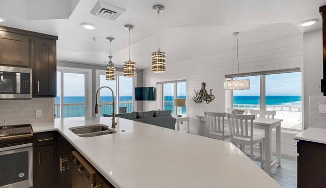 Premium-Low Floor-West Corner Unit! Amazing Views, Beach Service & VIP Parking!