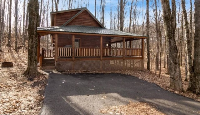 Private Wooded Log Cabin Near Shanty Creek Resorts -Four Season Adventure Awaits