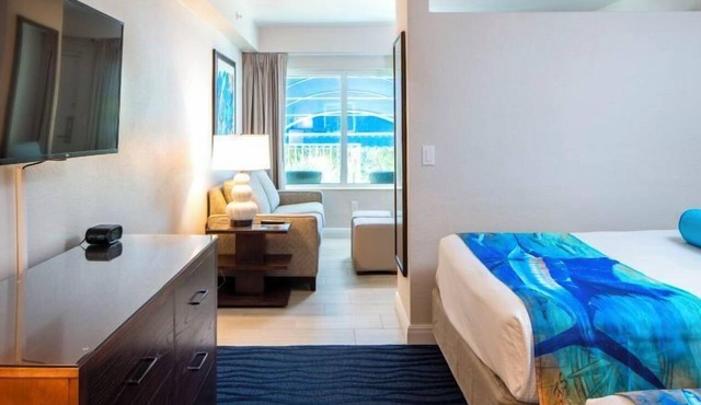 Resort View Studio 2 Queen Beds at RumFish Beach Resort in St. Pete Beach