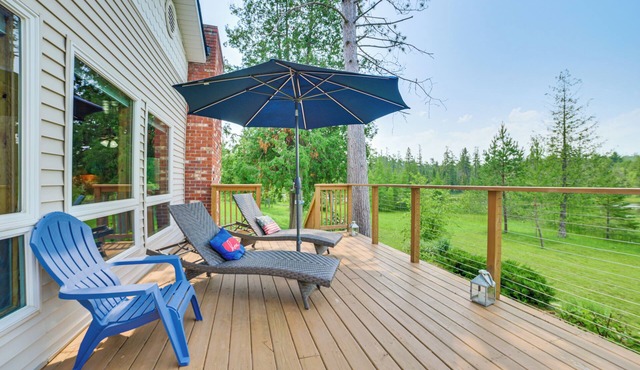 Riverfront Cheboygan Cabin w/Kayaks & Dock!