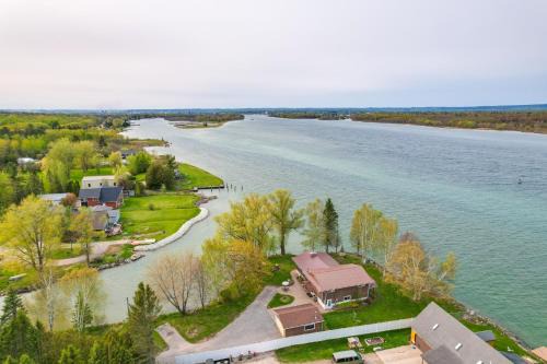 Riverfront Sault Ste Marie Home w/Dock!