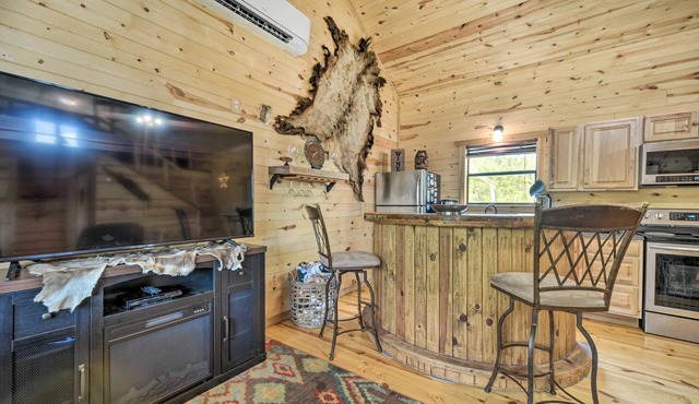 Rustic Cabin On 31 Acres + Near the Frio River Pet Friendly Sleeps 6+ in Sabinal