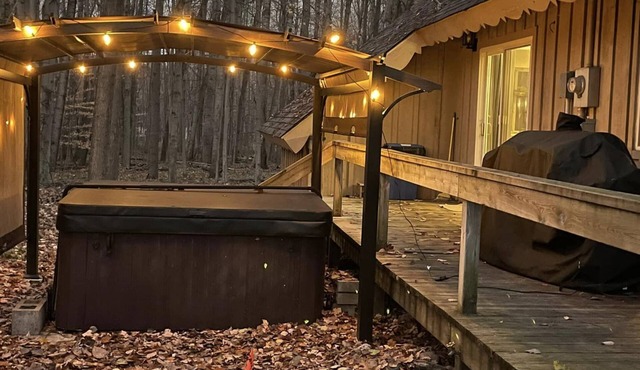 Rustic Chalet Retreat w/Hot Tub