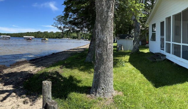 Sandy beach and Sunset side Cottage