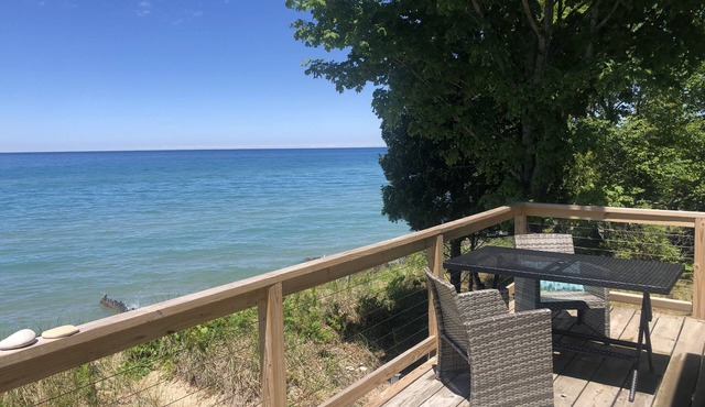 Sandy Beach! Sunset Cottage on Lake Michigan, Arcadia, fire pit. Dog ok.