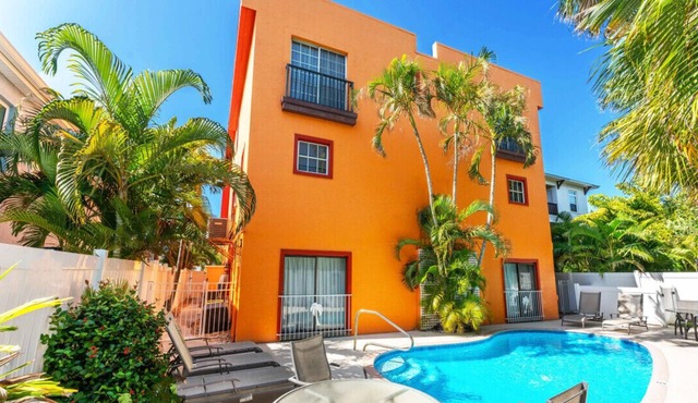Siesta Key Village, Pool, Beach Access 4-min. Walk, 3bdr